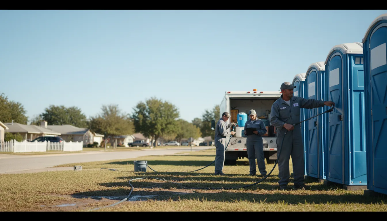 Long-Term Portable Toilet Rental in Roby, MO near me